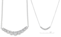 Macy's Diamond Classic Collar Necklace (1/2 ct. t.w.) in 14k White Gold